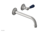 JAMESTOWN Single Handle Wall Lavatory Set with "Navy Blue" Accents 165-16