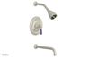 JAMESTOWN - 10" Pressure Balance Tub & Shower Set - Lever Handle with "Purple" Accents 165-27-10