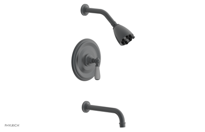 JAMESTOWN - Pressure Balance Tub & Shower Set - Lever Handle with "Grey" Accents 165-27