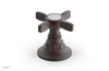 JAMESTOWN - Volume Control/Diverter Trim - Cross Handle 165-35