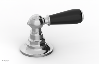 JAMESTOWN - Volume Control/Diverter Trim - Lever Handle with "Black" Accents 165-36