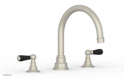 JAMESTOWN - Deck Tub Set - Lever Handles with "Black" Accents 165-41