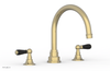 JAMESTOWN - Deck Tub Set - Lever Handles with "Black" Accents 165-41