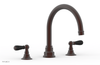 JAMESTOWN - Deck Tub Set - Lever Handles with "Black" Accents 165-41