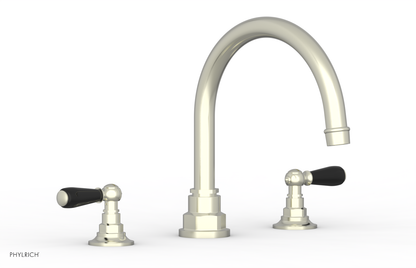JAMESTOWN - Deck Tub Set - Lever Handles with "Black" Accents 165-41