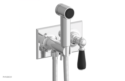 JAMESTOWN - Wall Mounted Bidet - Lever Handle with "Black" Accents 165-65