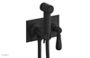 JAMESTOWN - Wall Mounted Bidet - Lever Handle with "Black" Accents 165-65