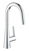 Grohe Zedra Single-Handle Pull Down Kitchen Faucet Dual Spray 1.75 Gpm - Golzar Home