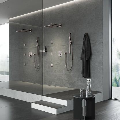 Grohe Rainshower Aqua Rainshower Body Spray, Square - 2 Sprays, 0.9 Gpm (3.4 L/Min)