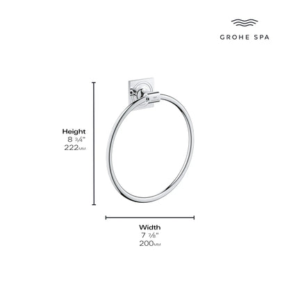 Grohe Allure New Towel Ring - Golzar Home