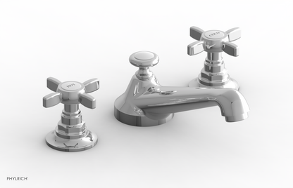 JAMESTOWN Widespread Faucet - Low Spout - Cross Handle 165-01