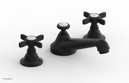 JAMESTOWN Widespread Faucet - Low Spout - Cross Handle 165-01