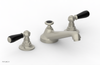 JAMESTOWN Widespread Faucet - Low Spout - Lever Handle with "Black" Accents 165-02