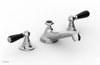 JAMESTOWN Widespread Faucet - Low Spout - Lever Handle with "Black" Accents 165-02