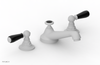 JAMESTOWN Widespread Faucet - Low Spout - Lever Handle with "Black" Accents 165-02