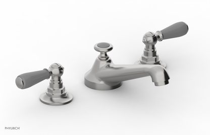 JAMESTOWN Widespread Faucet - Low Spout - Lever Handle with "Grey" Accents 165-02
