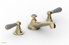 JAMESTOWN Widespread Faucet - Low Spout - Lever Handle with "Grey" Accents 165-02