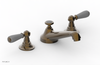 JAMESTOWN Widespread Faucet - Low Spout - Lever Handle with "Grey" Accents 165-02