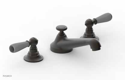 JAMESTOWN Widespread Faucet - Low Spout - Lever Handle with "Grey" Accents 165-02