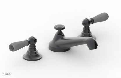 JAMESTOWN Widespread Faucet - Low Spout - Lever Handle with "Grey" Accents 165-02