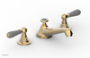 JAMESTOWN Widespread Faucet - Low Spout - Lever Handle with "Grey" Accents 165-02