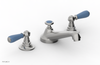 JAMESTOWN Widespread Faucet - Low Spout - Lever Handle with "Light Blue" Accents 165-02