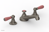 JAMESTOWN Widespread Faucet - Low Spout - Lever Handle with "Pink" Accents 165-02