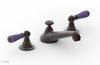 JAMESTOWN Widespread Faucet - Low Spout - Lever Handle with "Purple" Accents 165-02