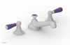 JAMESTOWN Widespread Faucet - Low Spout - Lever Handle with "Purple" Accents 165-02
