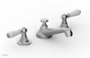 JAMESTOWN Widespread Faucet - Low Spout - Lever Handle with "White" Accents 165-02