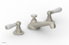 JAMESTOWN Widespread Faucet - Low Spout - Lever Handle with "White" Accents 165-02
