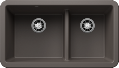 Blanco Ikon 33 1¾ Low Divide Silgranit Kitchen Sink
