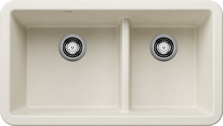 Blanco Ikon 33 1¾ Low Divide Silgranit Kitchen Sink