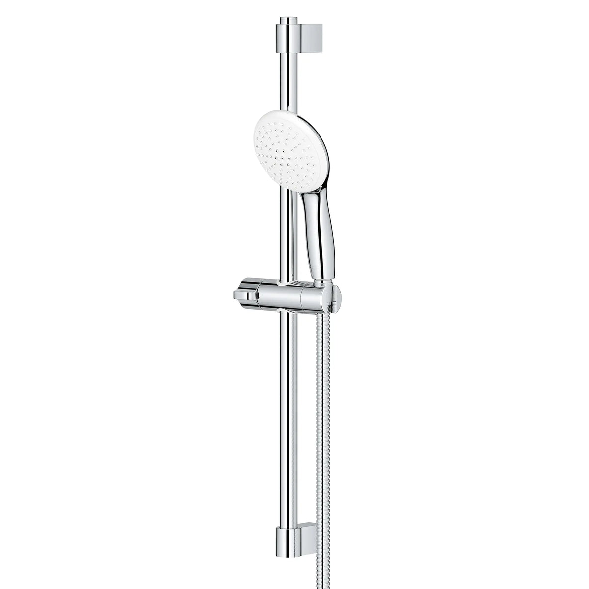 GROHE Tempesta Round 110 24" Shower Rail Set, 2-Spray, 1.5 GPM (5.7 L/min) – 26077