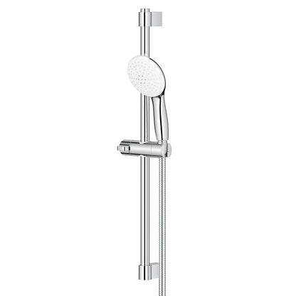 GROHE Tempesta Round 110 24" Shower Rail Set, 2-Spray, 1.5 GPM (5.7 L/min) – 26077
