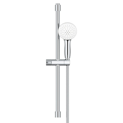 GROHE Tempesta Round 110 24" Shower Rail Set, 2-Spray, 1.5 GPM (5.7 L/min) – 26077