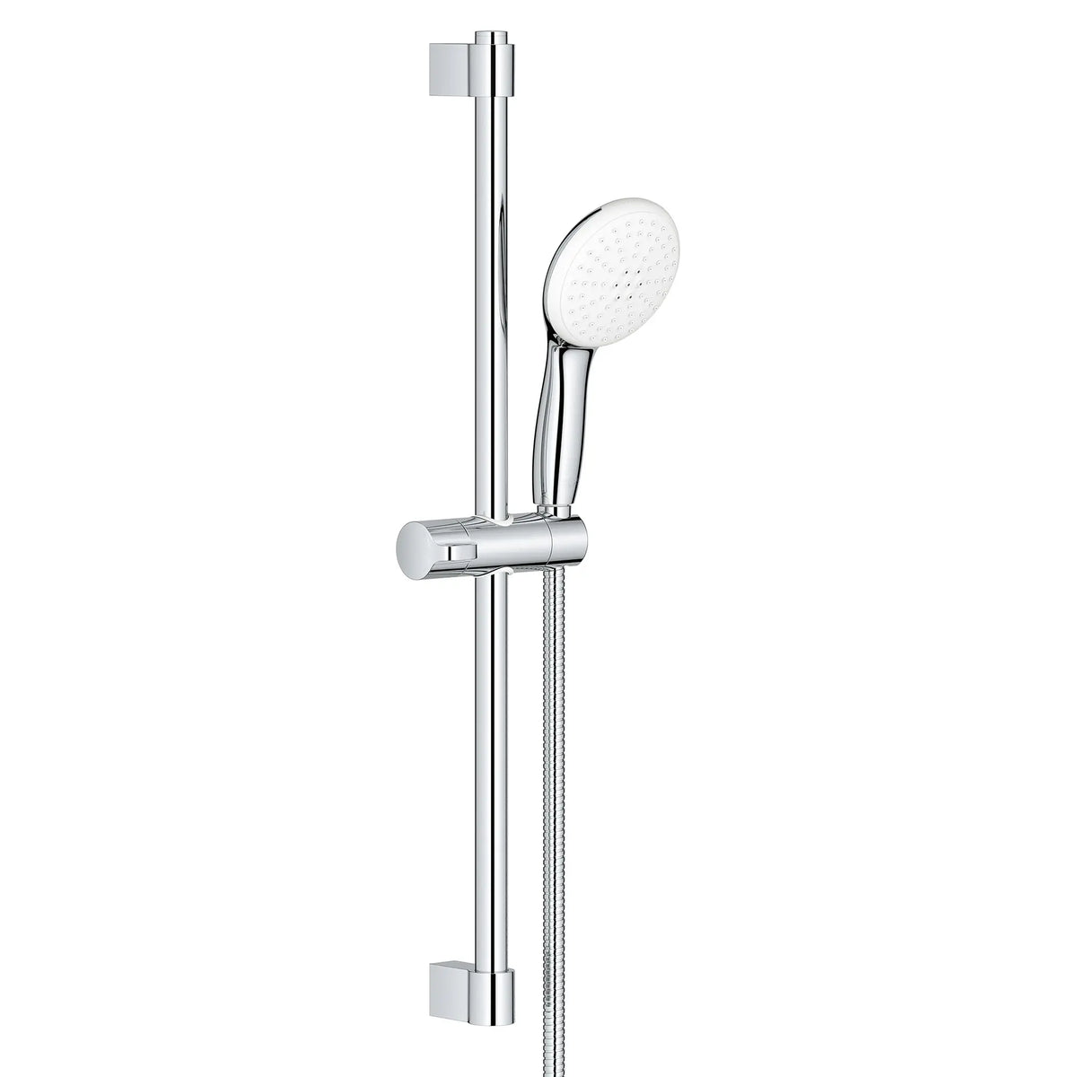 GROHE Tempesta Round 110 24" Shower Rail Set, 2-Spray, 1.5 GPM (5.7 L/min) – 26077