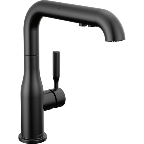 Almari Almari Pull-out Kitchen Faucet Chrome - Matte Black