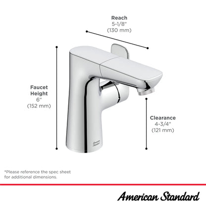 American Standard Aspirations® Single-Handle Pull-Out Bathroom Faucet 1.2 gpm/ 4.5 L/min With Lever Handle