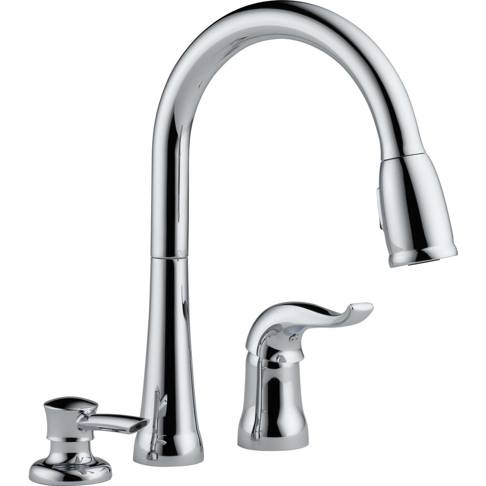 Kate Kate Kitchen Pull-down- Withsd Ch - Chrome