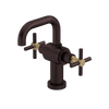 Rubinet Single Hole Dual Handle Lav. Set. (less drain) Oil Rubbed Bronze