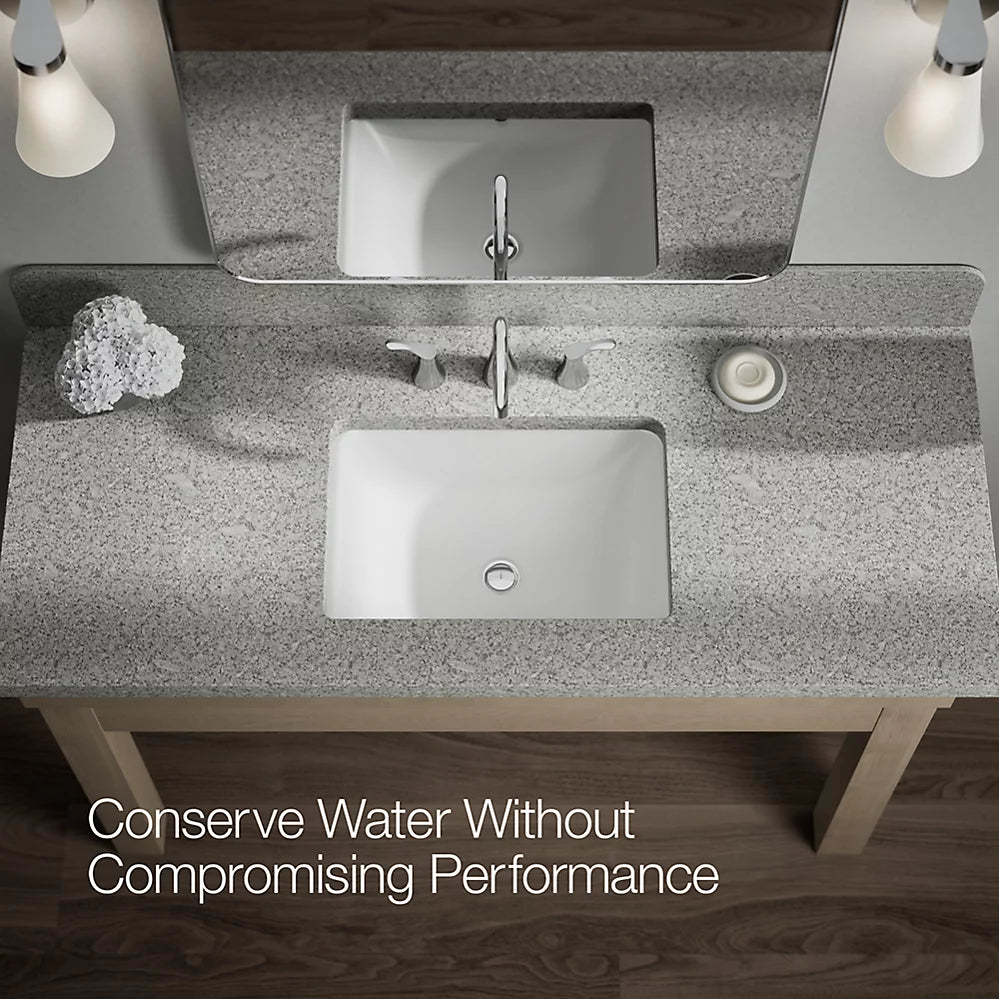 Simplice® Widespread bathroom sink faucet, 0.5 gpm