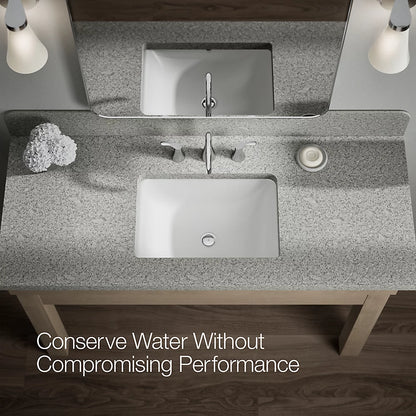 Simplice® Widespread bathroom sink faucet, 0.5 gpm