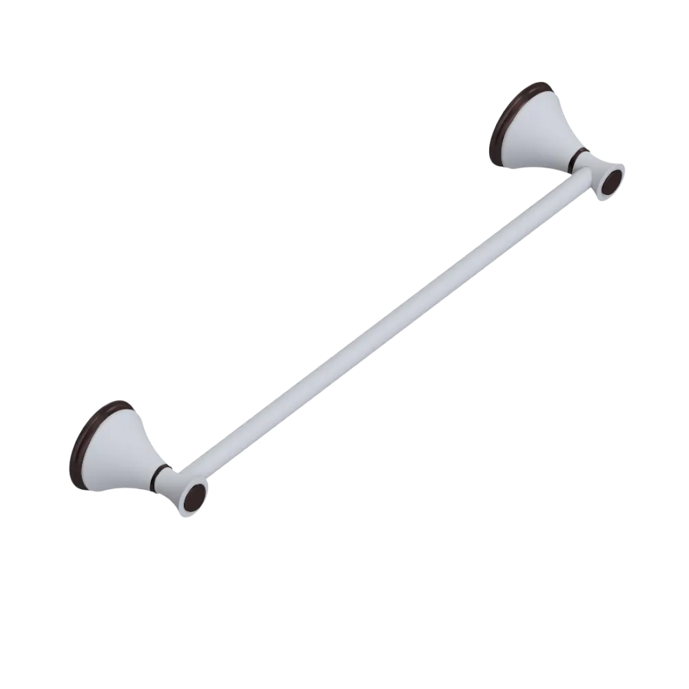 Rubinet Towel Bar 18" Matt White