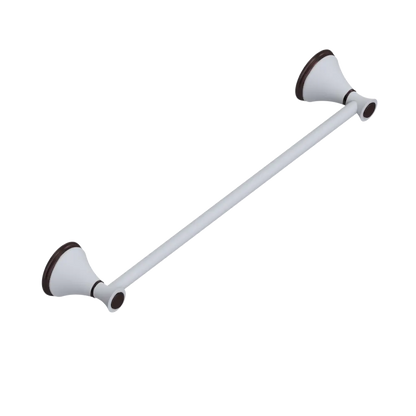 Rubinet Towel Bar 18" Matt White