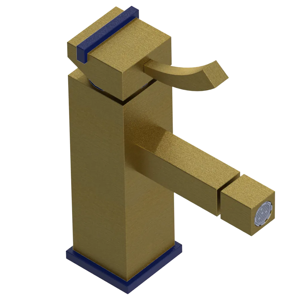 Rubinet Single Control Bidet Fitting (less drain) Antique Brass Matt