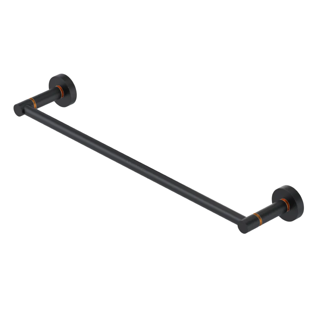 Rubinet Towel Bar 18" Matt Black