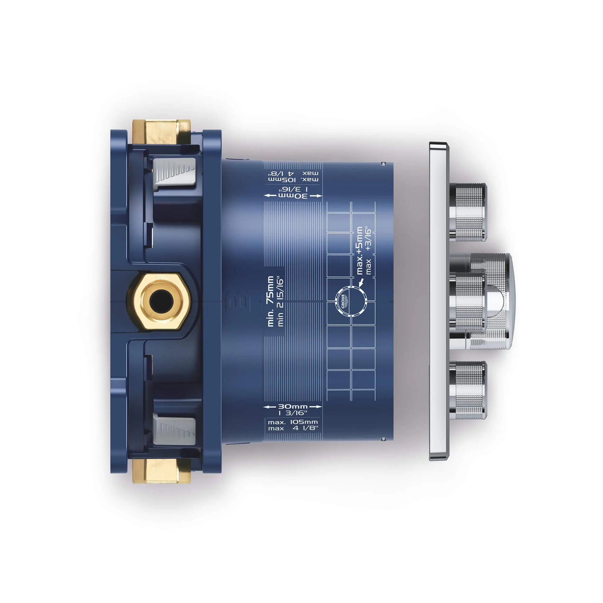 Grohe Rapido Smartbox Universal Rough-in box - Golzar Home