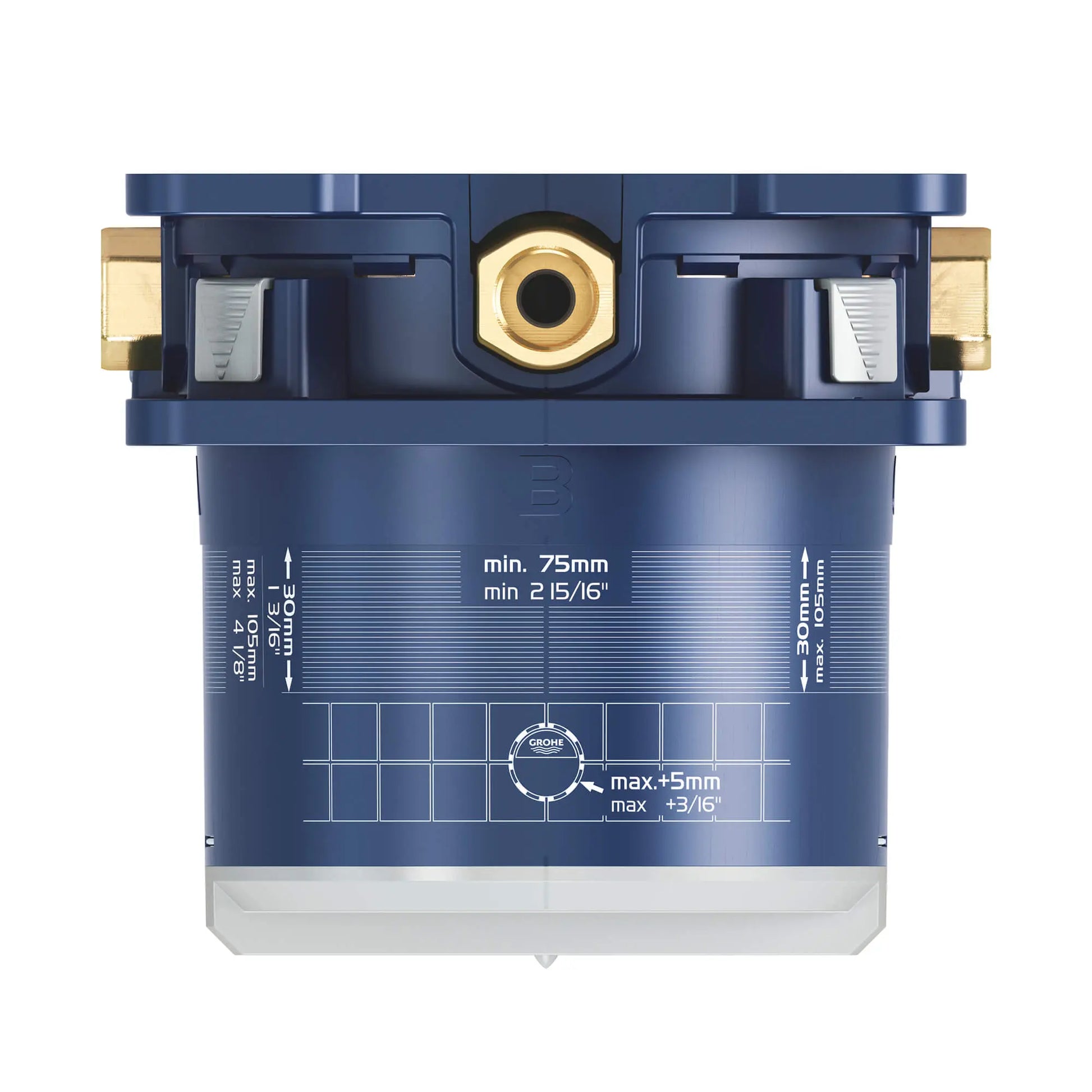 Grohe Rapido Smartbox Universal Rough-in box - Golzar Home