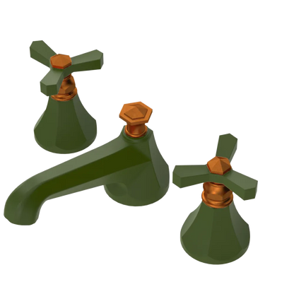 Rubinet Widespread Lav. Set. (less drain) Green Envy